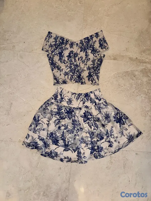ropa para mujer - Conjunto Falda y Blusa 2