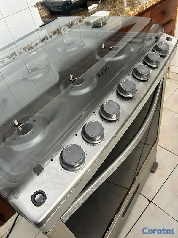 electrodomesticos - VENDO ESTUFA WHIRLPOOL 30'' 6 HORNILLAS 4
