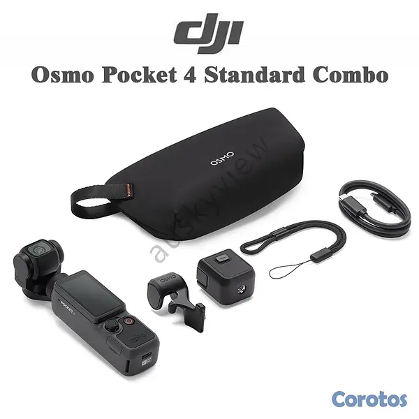 camaras y audio - DJI Osmo Pocket 4 – Standard & Creator Combo 
 3