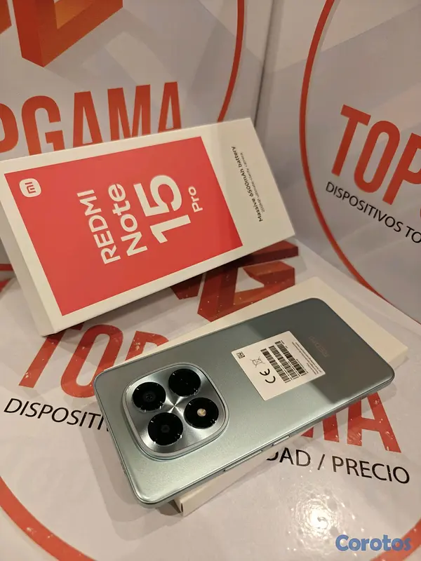 celulares y tabletas - REDMI NOTE 15 PRO 4G, 8GB RAM 256GB ROM 6