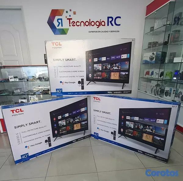 tv - TCL Smart tv de 40 pulgadas. Android OFERTA 1