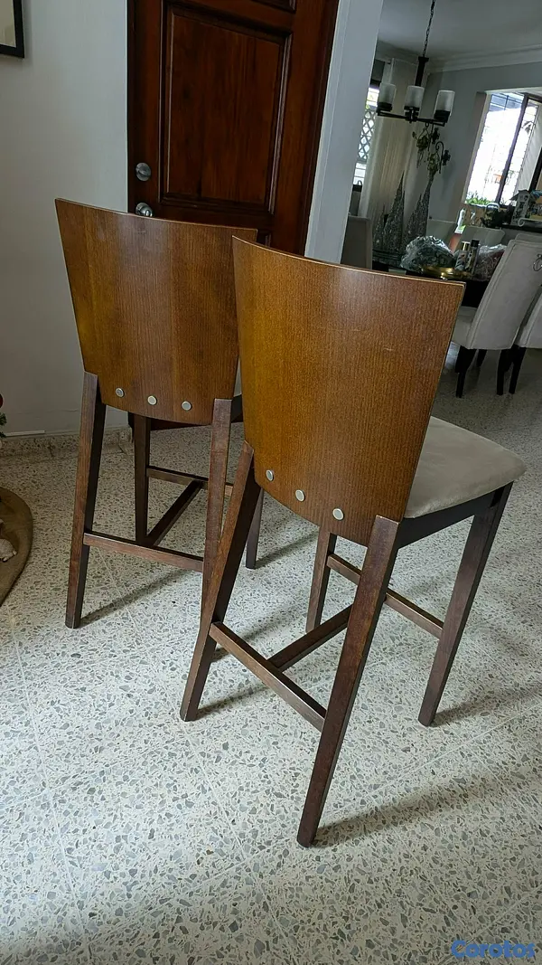 muebles y colchones - TABURETES PARA DESAYUNADOR O BAR 2
