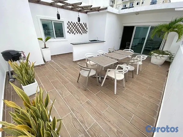 apartamentos - Alquiler Apartamento Amueblado-Piantini 9