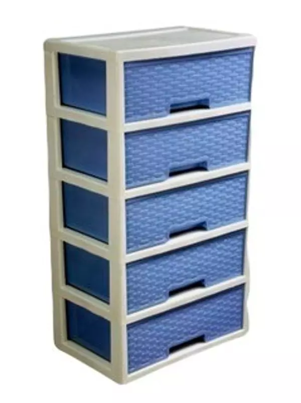 decoración y accesorios - Gavetero Plastico 5 y 6 gavetas, compartimientos. 2