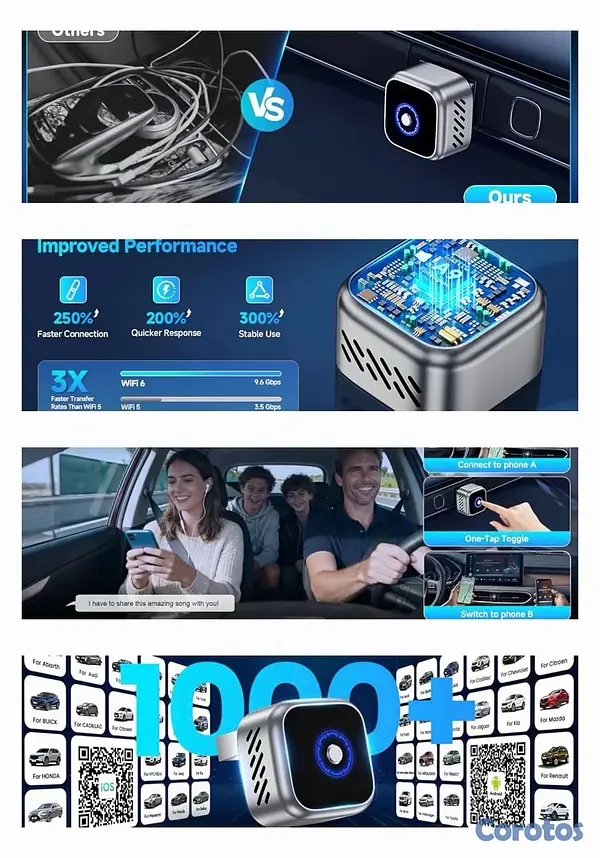 otros electronicos - Car Play 4