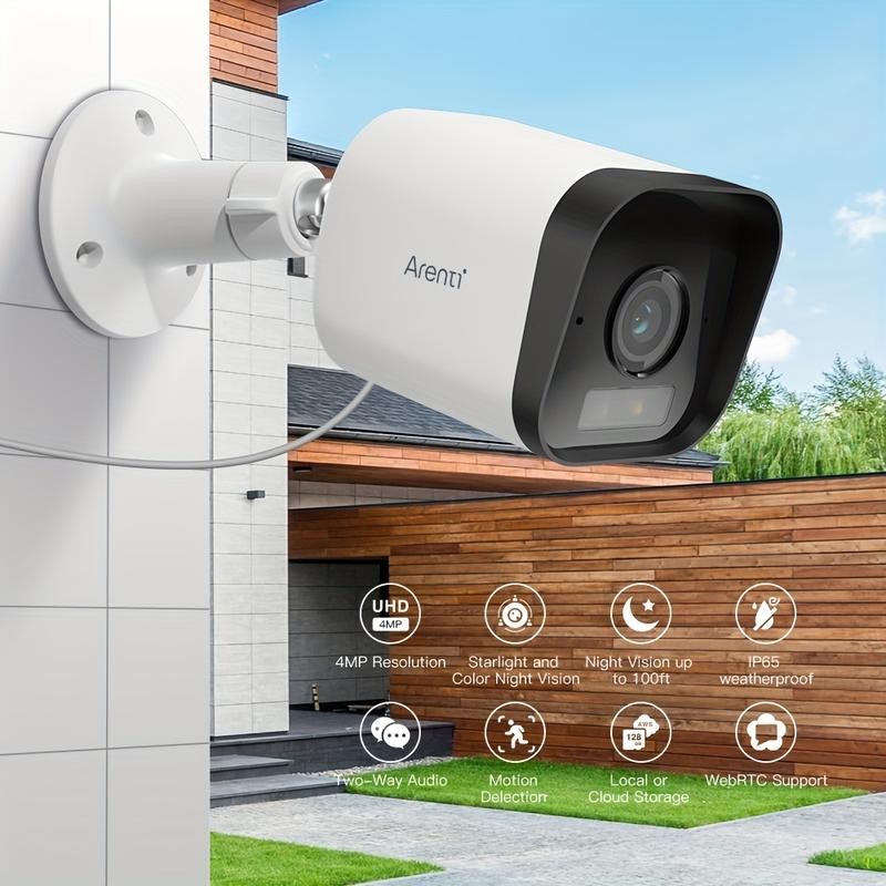 camaras y audio - Cámara de Seguridad Wifi Exterior 4MP con Visión N 2