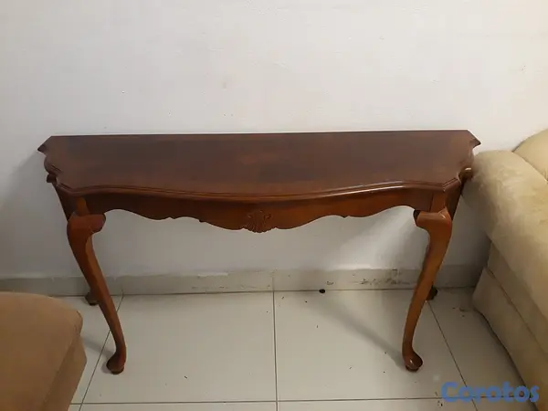 muebles y colchones - Vendo una repisa de madera color caoba 2