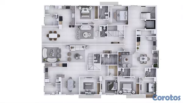 apartamentos - Apartamentos en Venta en El Millón Santo Domingo Proyecto Nuevo 2 y 3 Hab 15
