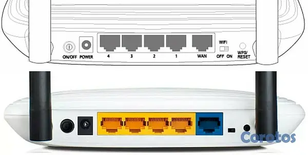 computadoras y laptops - ROUTER WIRELESS TP-LINK TL-WR841N(US), 2.4GHZ/300MBPS, 1 PUERTO WAN + 4 PUERTOS  3