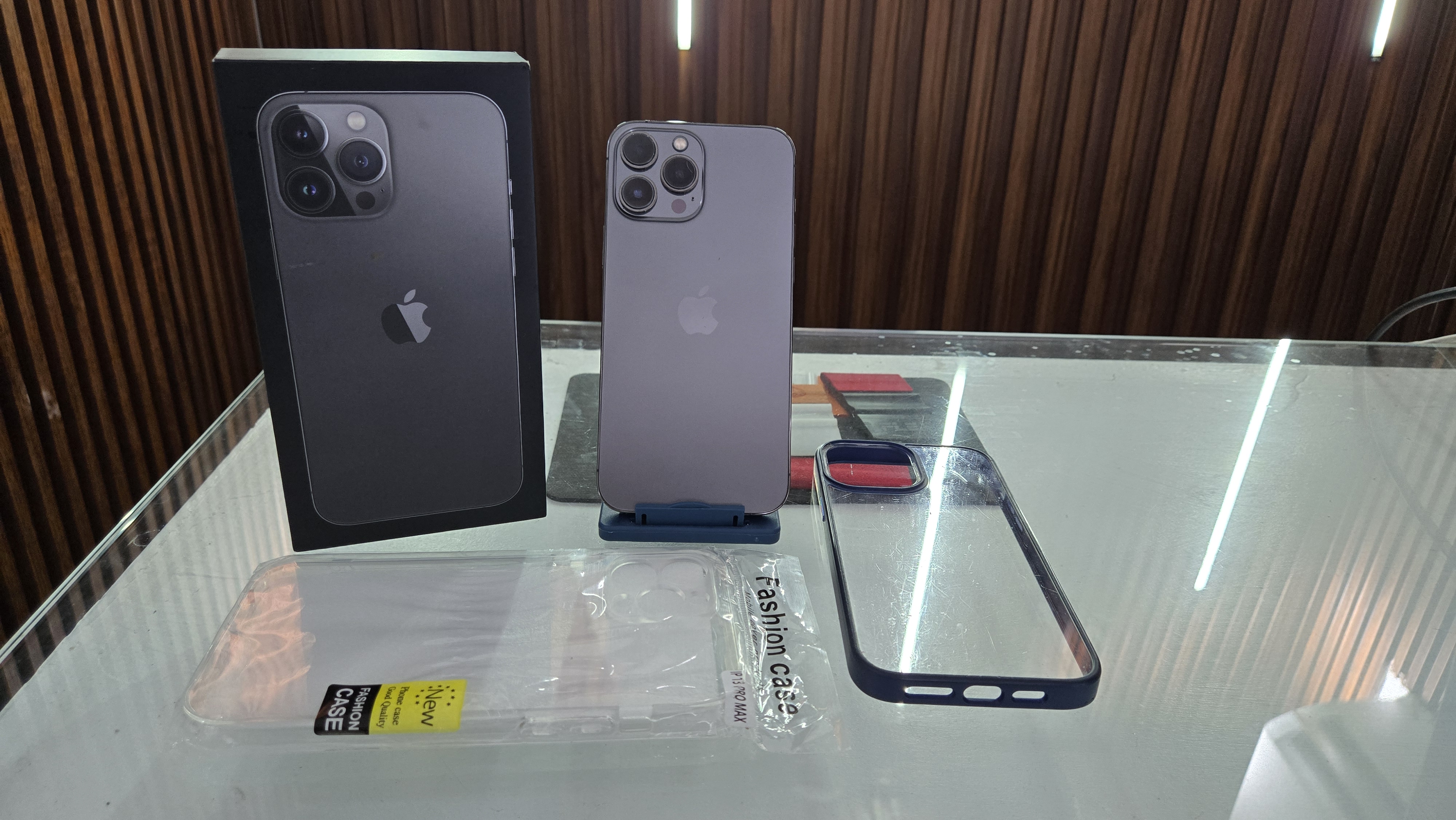 celulares y tabletas - iPhone 13 Pro Max 256GB Negro en su caja original 1