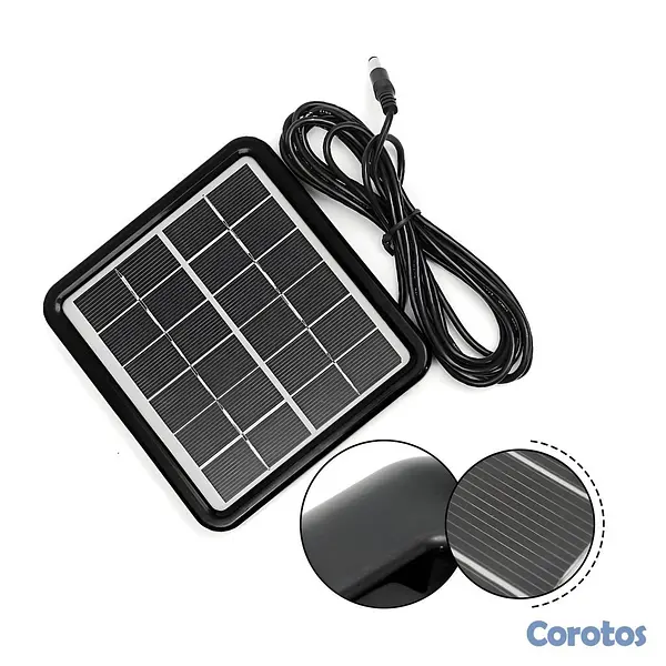 plantas e inversores - Panel Solar Portátil USB – Carga Celulares - Table 4