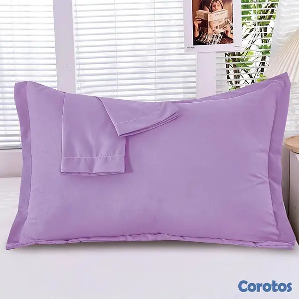decoración y accesorios - funda de almohada en tela algodón 2 unidad  9