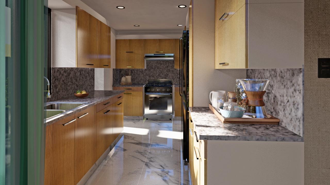 apartamentos - Proyecto contribución dos hab uno y dos parqueos  5