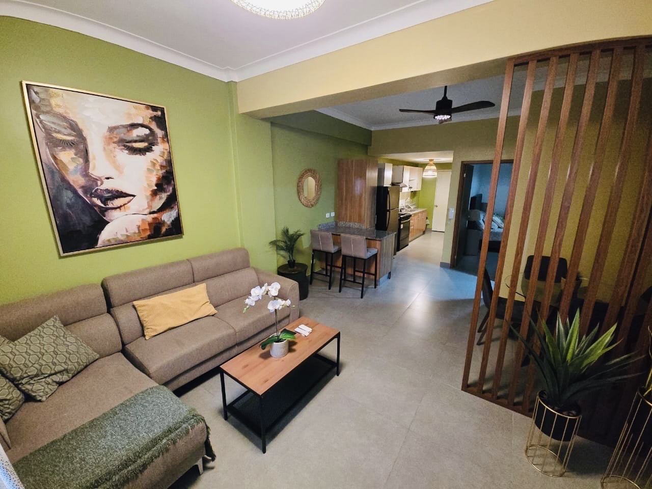 apartamentos - Alquilo cómodo apartamento en Arroyo Hondo amueblado 1
