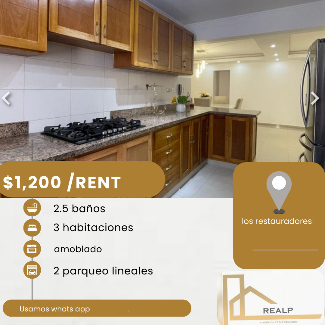 apartamentos - hermoso apartamento en los restauradores 