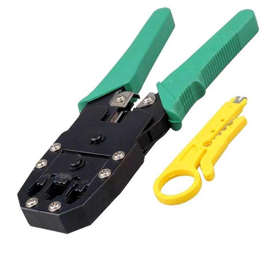 herramientas, jardines y exterior - ALICATE PONCHADOR CABLE DE RED 0