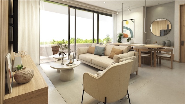 apartamentos - Venta de apartamentos en Bavaro punta cana con piscina zona turística  9