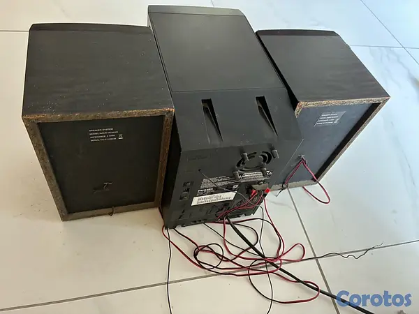 camaras y audio - Radio/Equipo de música Philips con bocinas 4