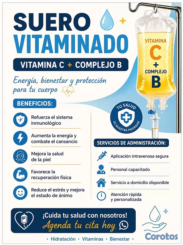 servicios profesionales - servicios de enfermería: administración de suero terapia. 2