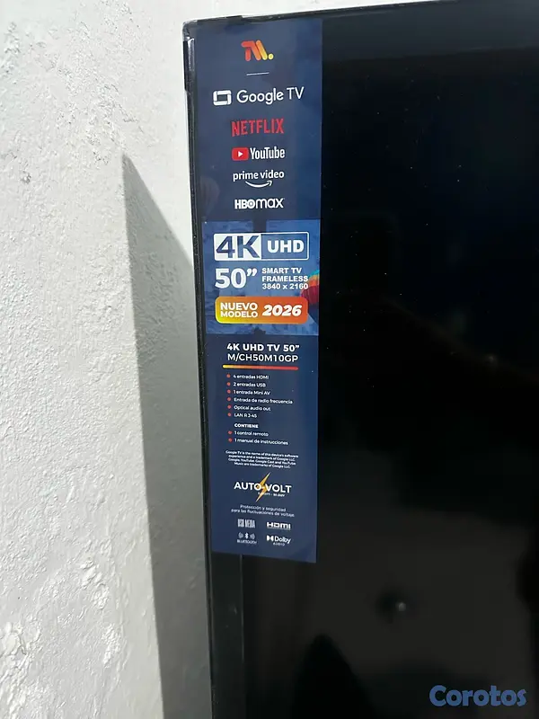 electrodomesticos - Smart TV 50” tecnomaster 4