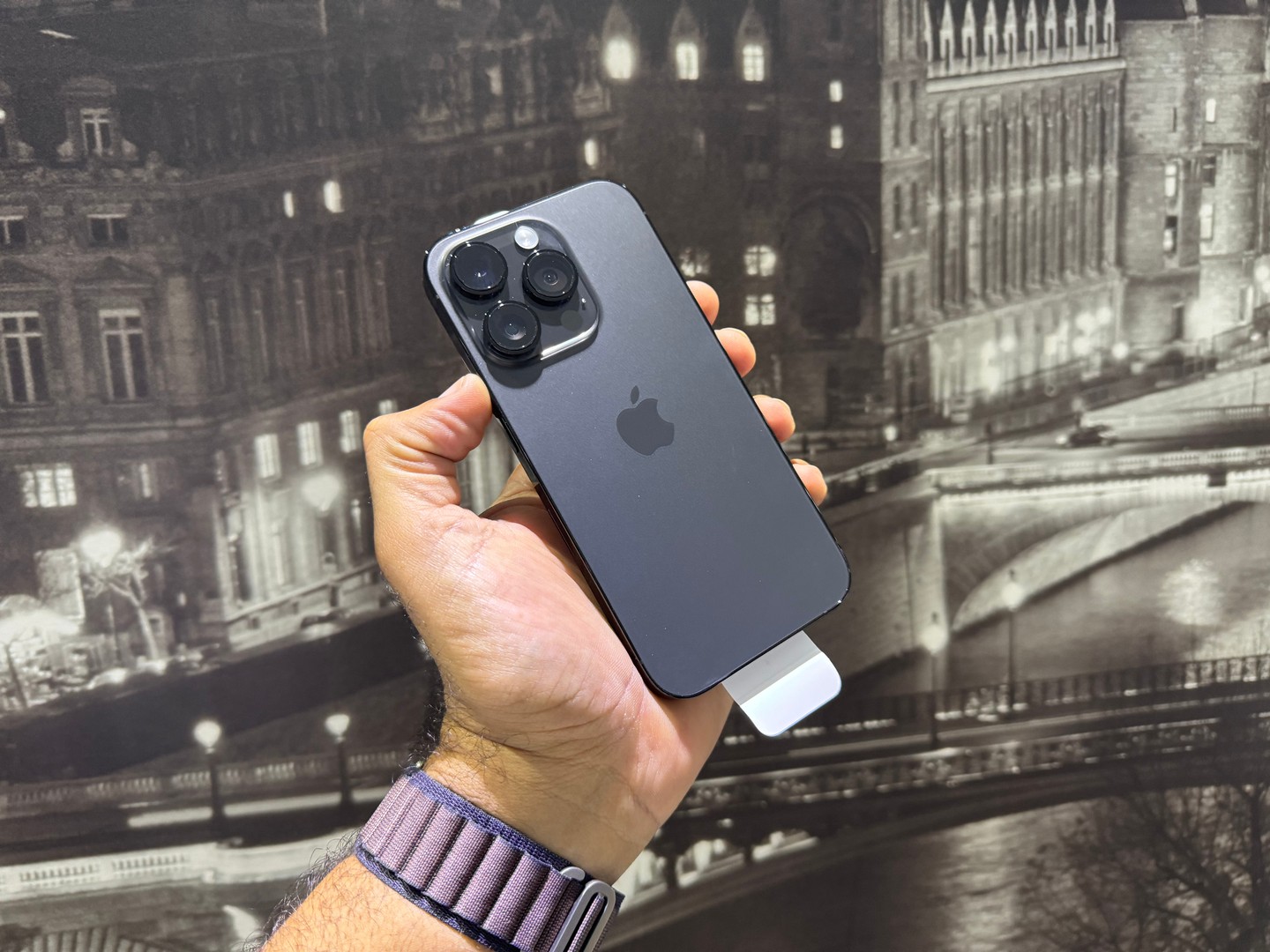 celulares y tabletas - iPhone 14 PRO 128GB Black, Nuevo con los plásticos , Desbloqueados, RD$ 52,500 N