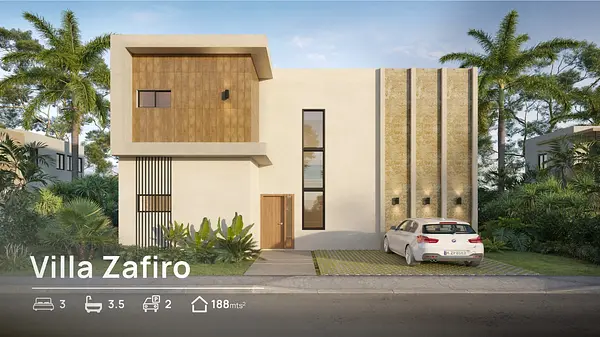casas vacacionales y villas - Villas Turisticas en Bávaro-Punta Cana (Daos-Zafiro) 5
