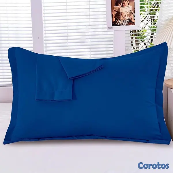 decoración y accesorios - funda de almohada en tela algodón 2 unidad  10