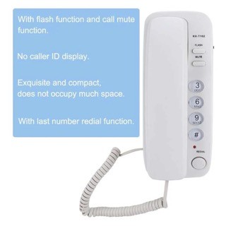 celulares y tabletas - Mini Teléfono Portátil De Montaje En Pared Extensión De Teléfono Fijo casa hogar 2