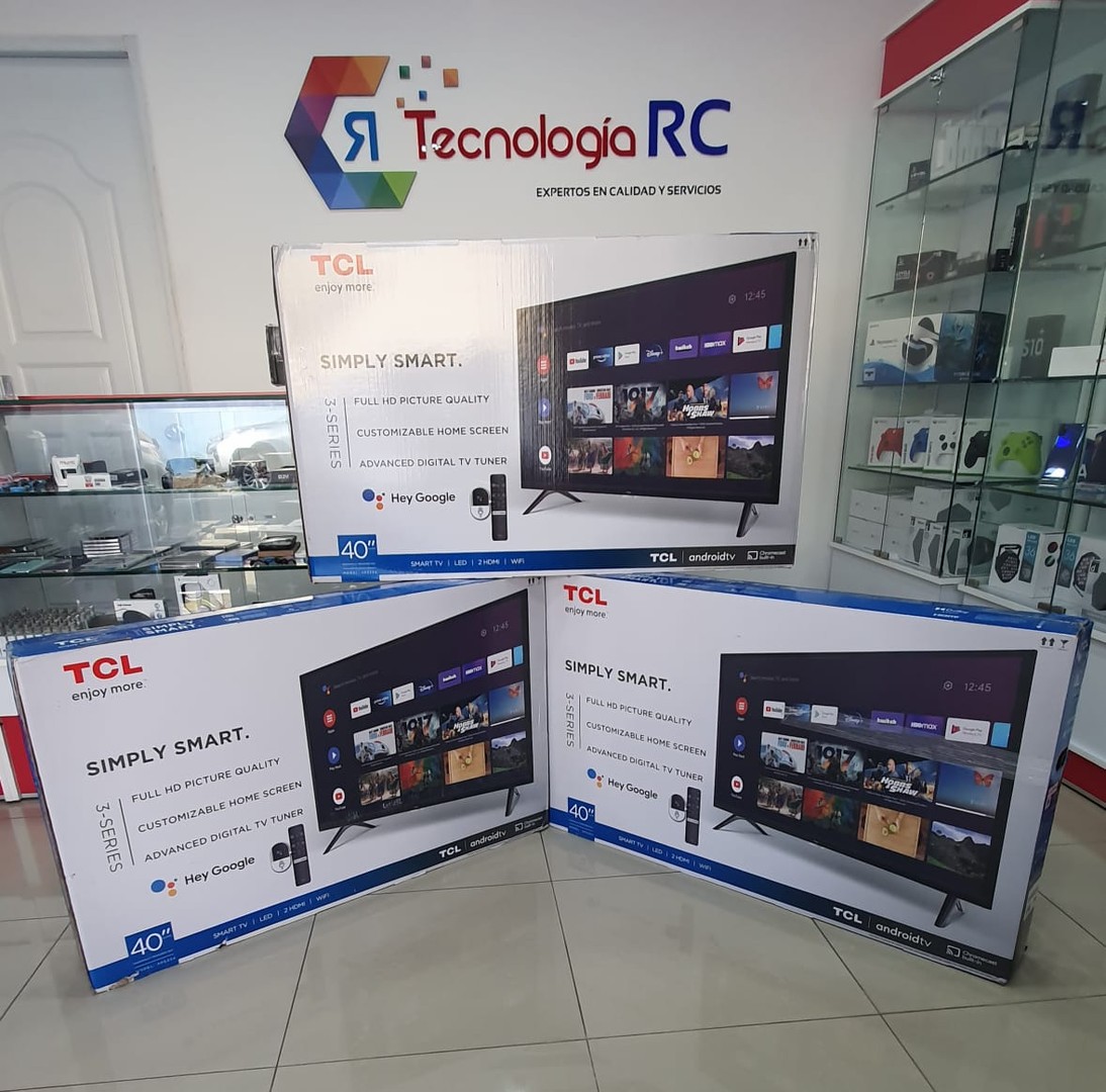 tv - TCL Smart tv de 40 pulgadas. Android, 
 OFERTA