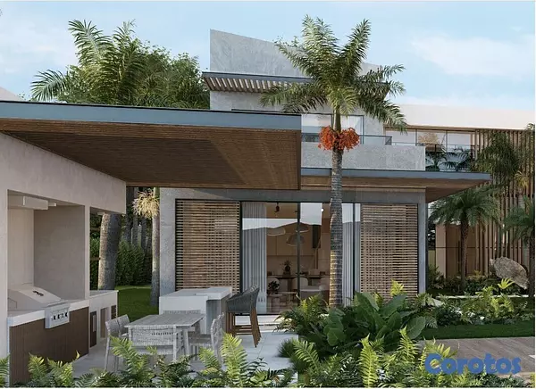 casas vacacionales y villas - Villa en Cap Cana Punta Espada en Plano de 6 habitaciones con plan de pagos 2