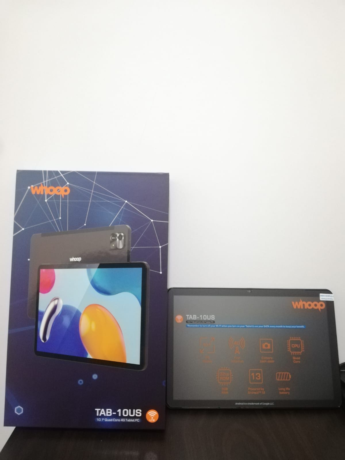 celulares y tabletas - TABLET WHOOP 10.1 PULGADAS  1