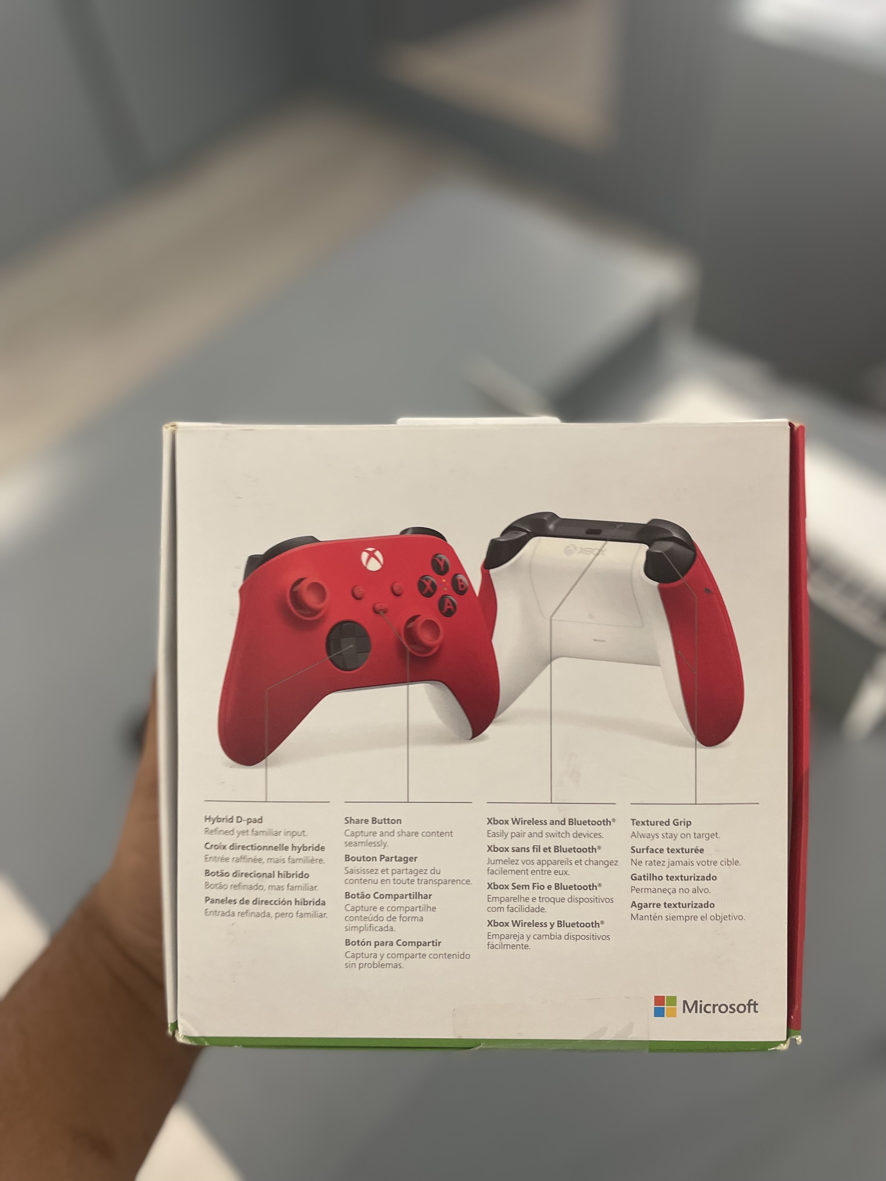 consolas y videojuegos - CONTROL DE XBOX ROJO  1