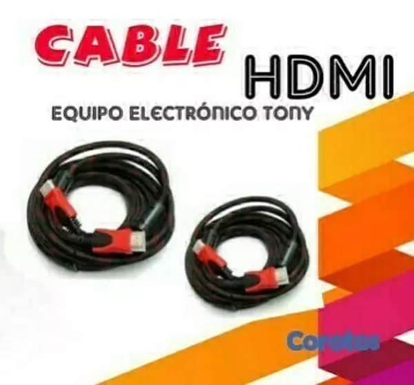 accesorios para electronica - Cable HDMI y VGA en diferentes tamaños 1