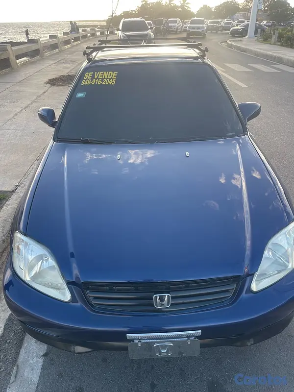 carros - honda civil 2000  3