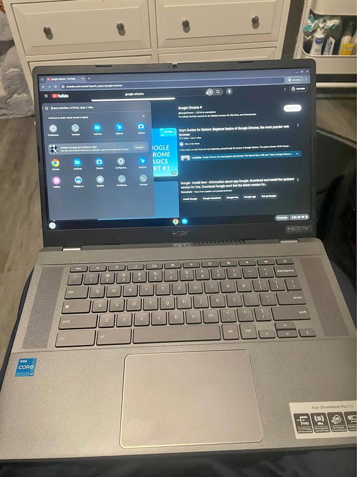 computadoras y laptops - Laptop acer - Chromebook Plus 515 Nueva 