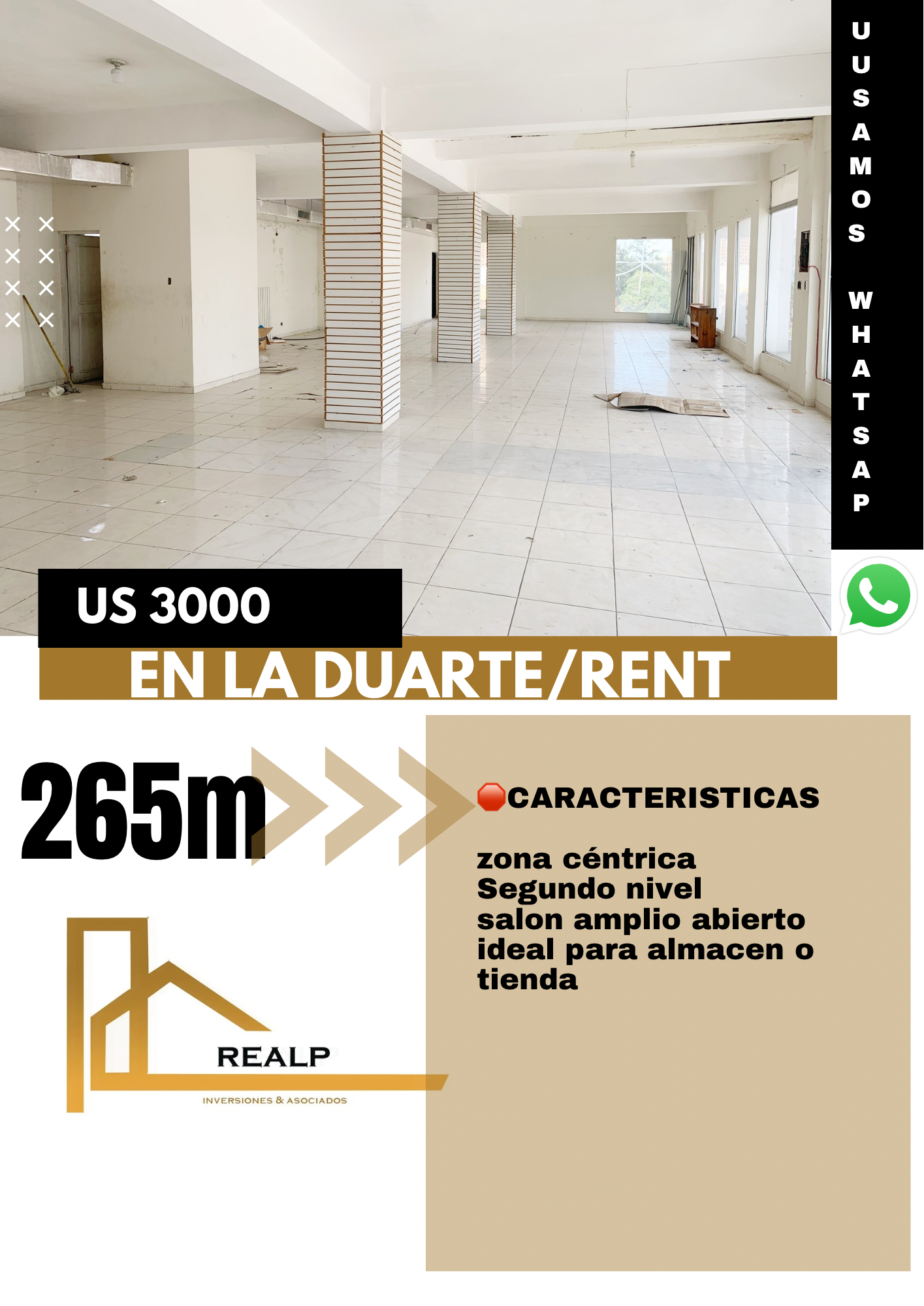 oficinas y locales comerciales - Local céntrico en la Duarte  0