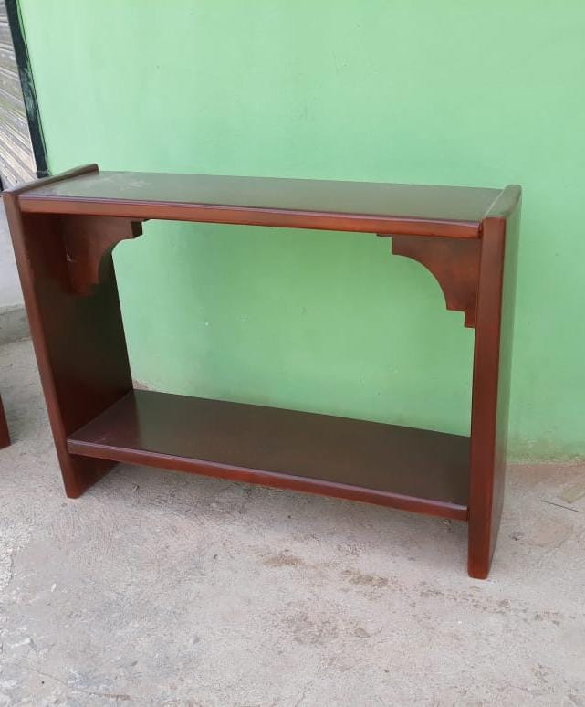 muebles y colchones - Repisa en madera de caoba  1