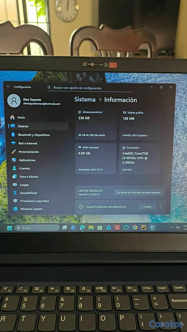 computadoras y laptops - Laptop Lenovo 5