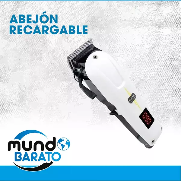 salud y belleza - Abejon Waer Grande INALAMBRICO Profesional Con Accesorios Recargable 3