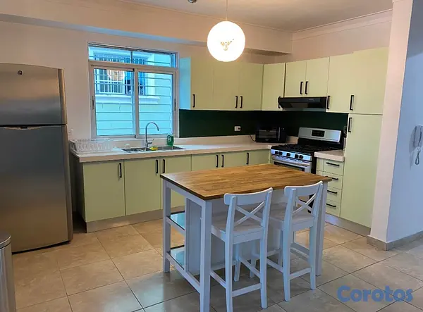 apartamentos - Alquiler de Apartamento Amueblado a pasos del parque Mirador Sur. 4