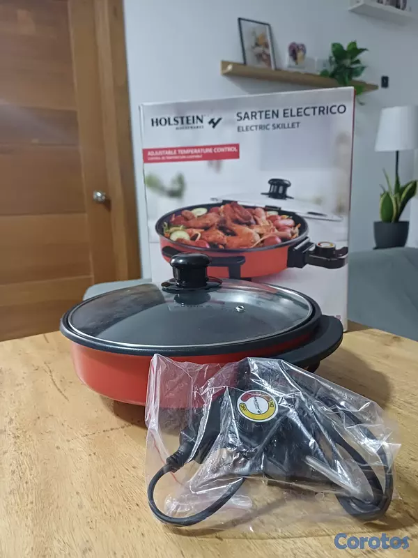 electrodomesticos - 🔥 Sartén Eléctrico Holstein Housewares – Nuevo, Nu 3