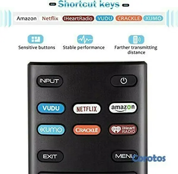 accesorios para electronica - Control remoto universal, repuesto para control remoto Vizio 6
