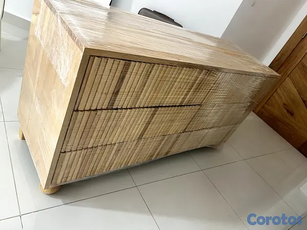 muebles y colchones - Gavetero Roble Boliviano Size Queen 4
