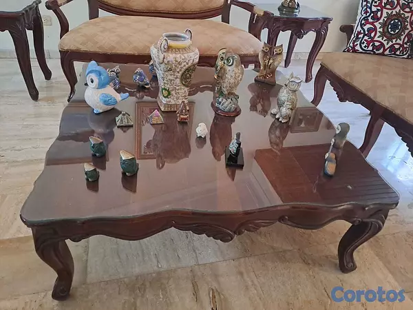 muebles y colchones - Juego de muebles en caoba 3