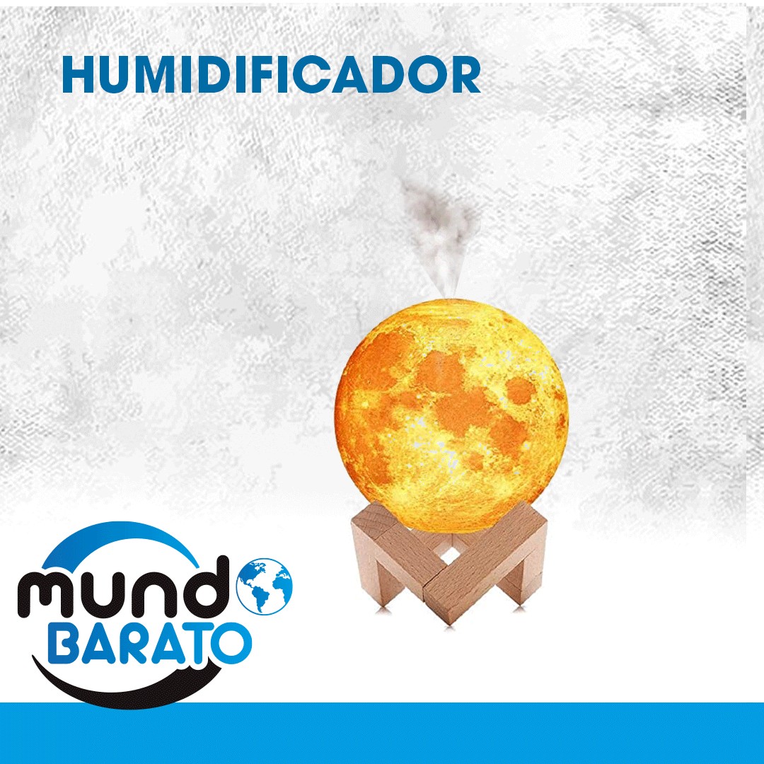 decoración y accesorios - Lampara Luna 3D Satelite Luz recargable  0