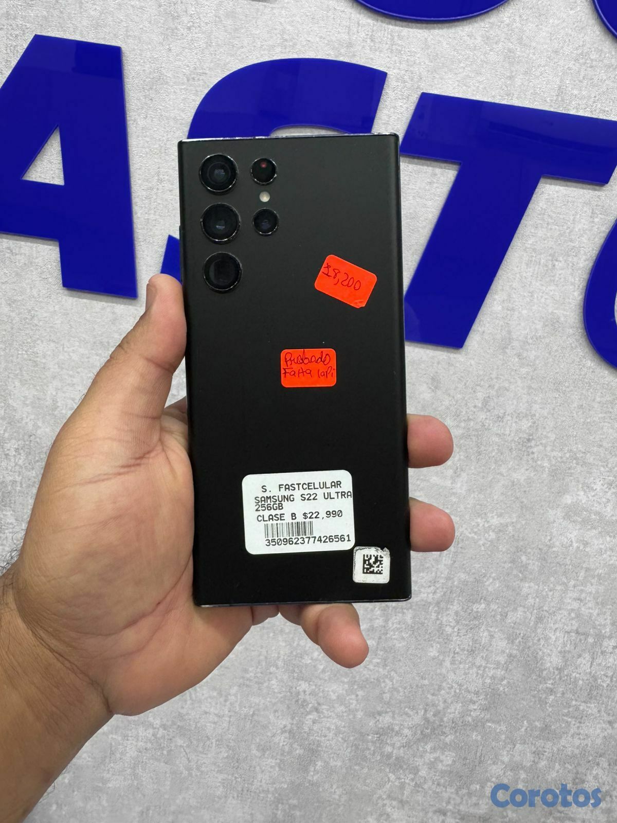 celulares y tabletas - SAMSUNG S22 ULTRA 256GB RD$17,990 3