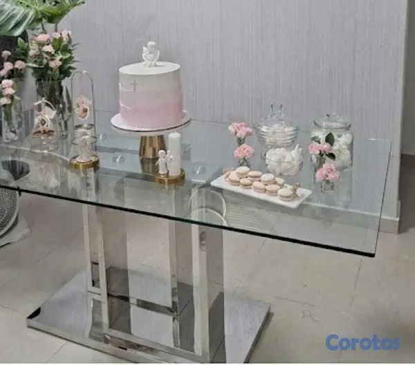 muebles y colchones - Moderno comedor rectangular 2