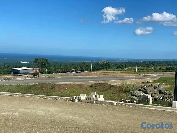 solares y terrenos - proyecto de solares con muy buena vista al mar y las montañas en puerto plata 9