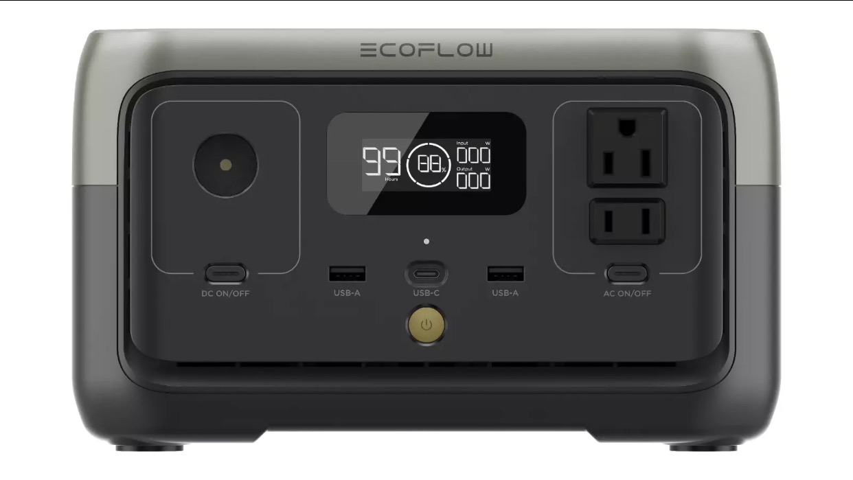 electrodomesticos - EcoFlow RIVER 2 Portable Power Station 256Wh Generator LFP  5