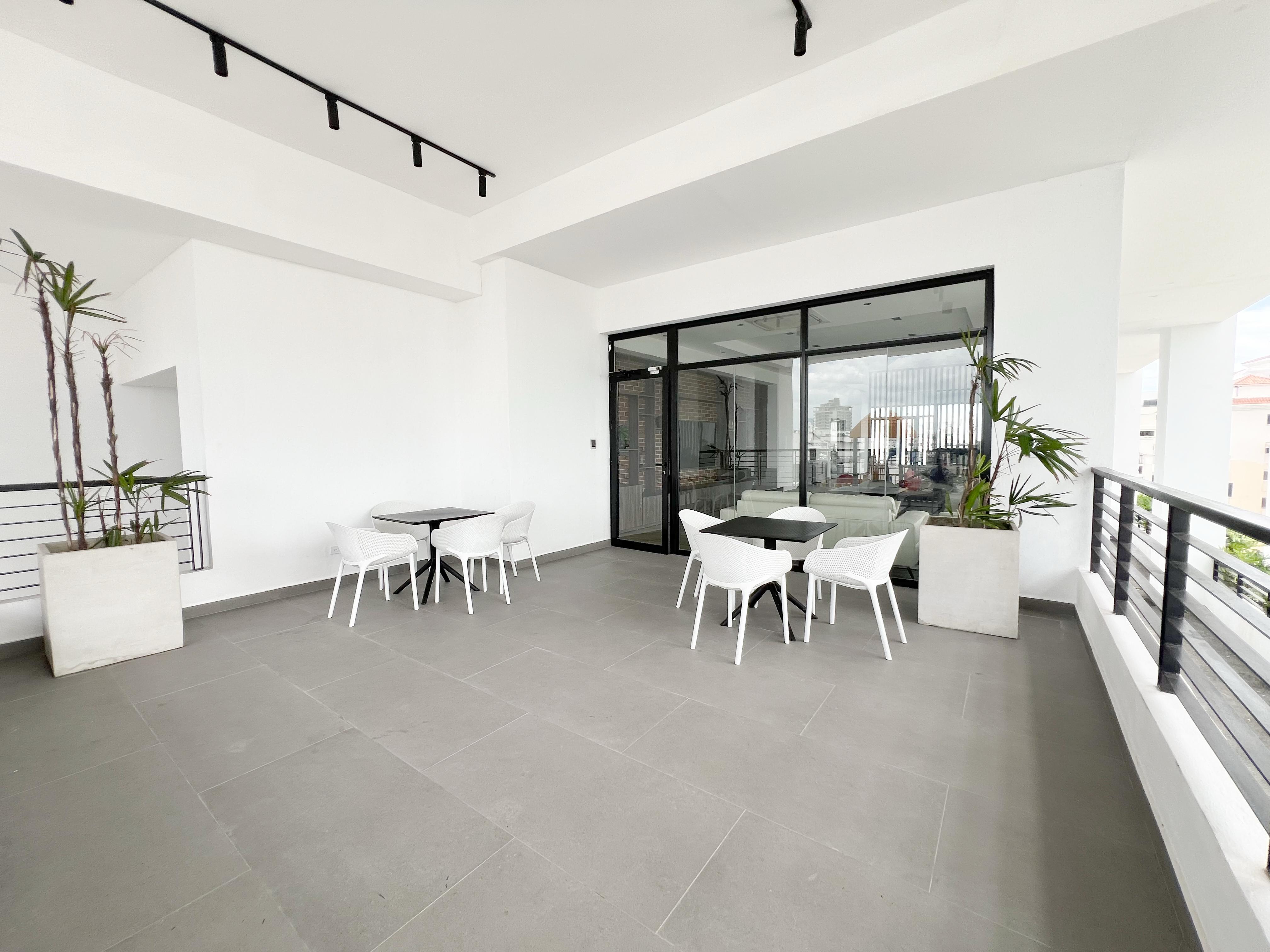 apartamentos - Naco, Apartamento C/L Blanca En Alquiler 9